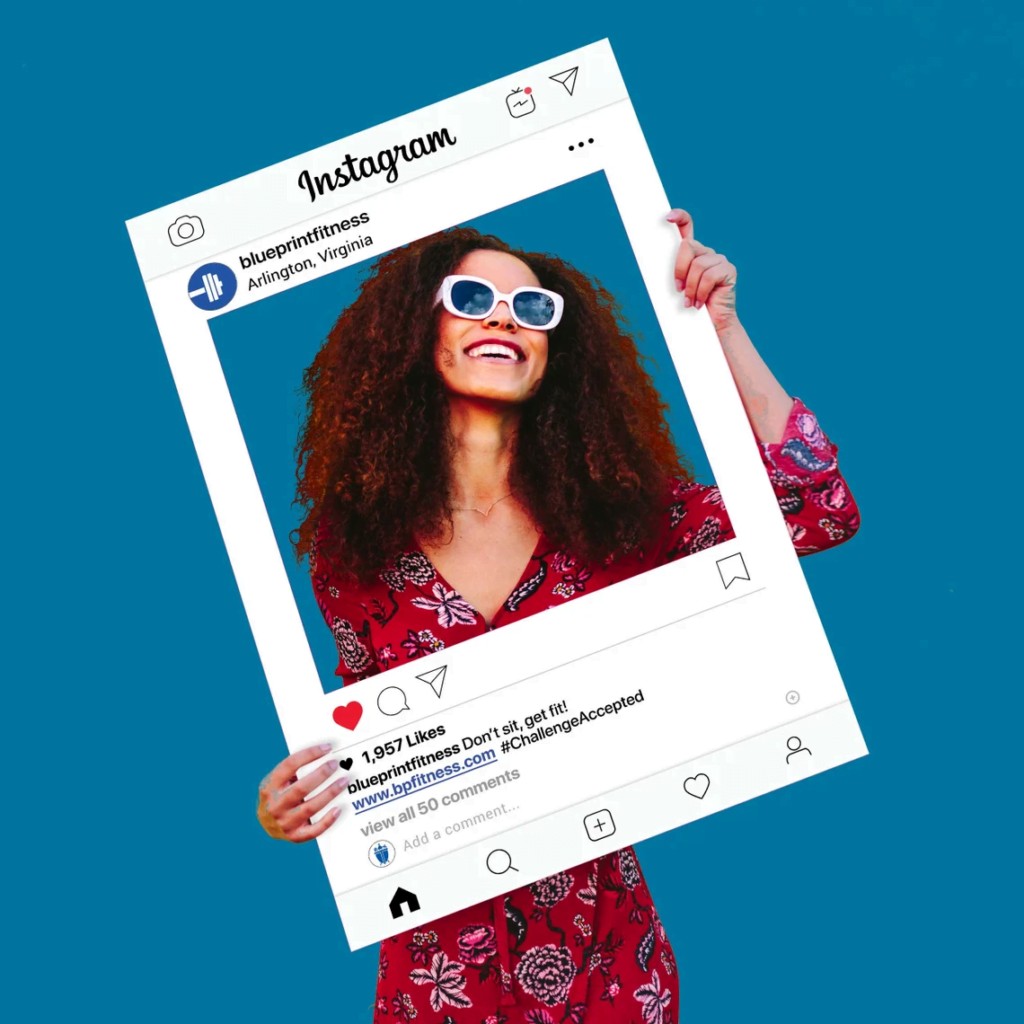 Instagram booth