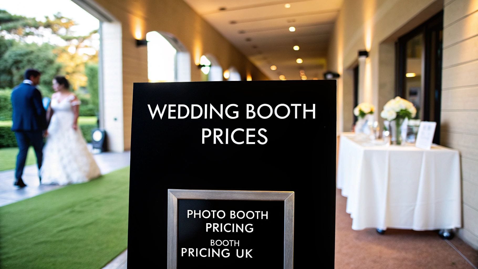 Wedding Photo Booth Pricing: Your A-List UK Guide