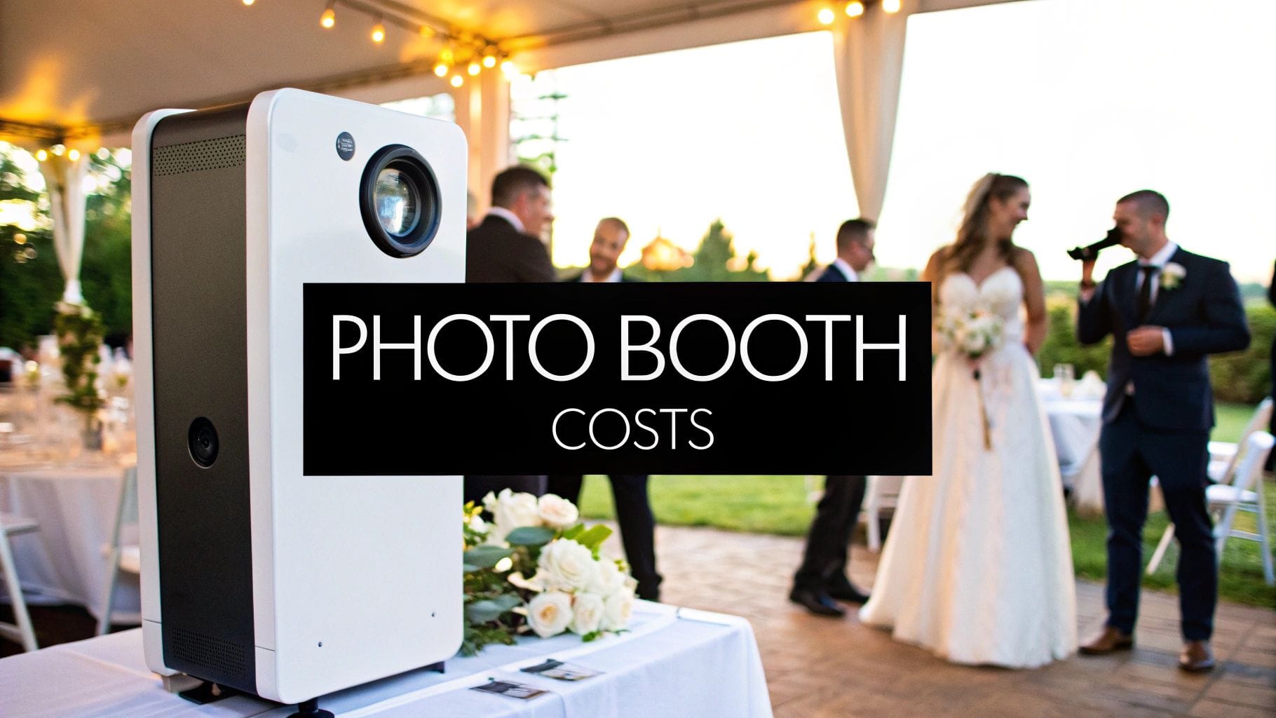 photo booth cost for wedding: UK Guide & Tips