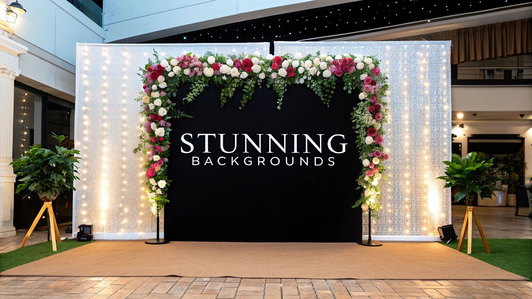 Stunning Backgrounds for Photo Booths That Wow Your Guests